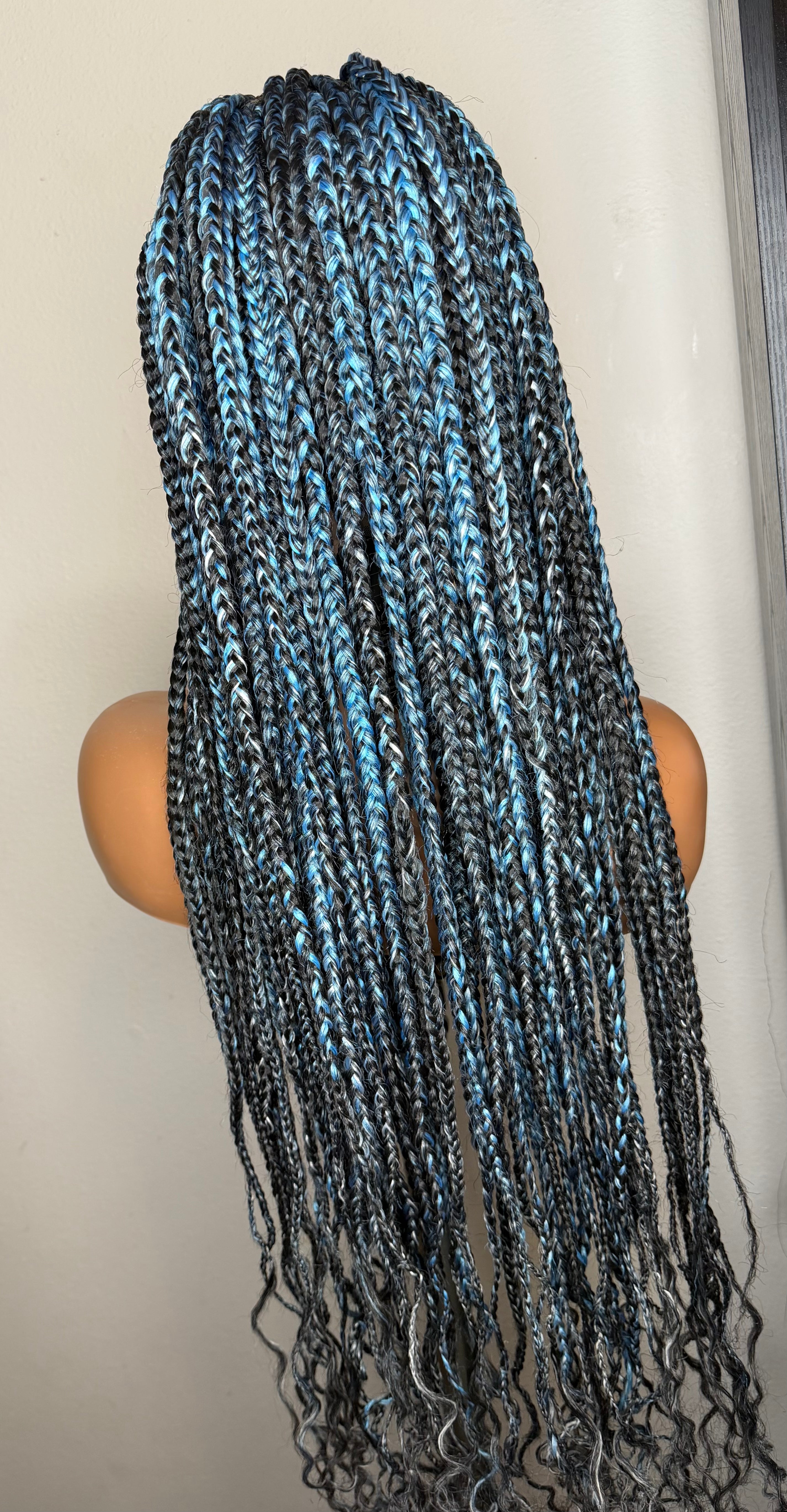 Box Braided Wig – Lace Front