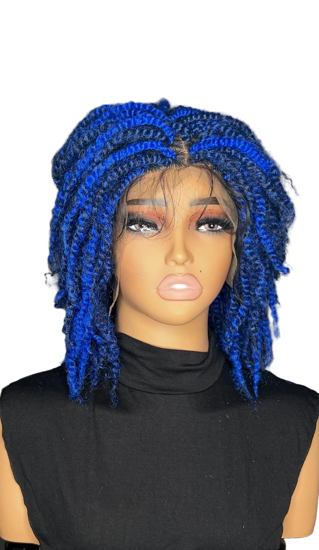 Royal Blue Twist Bob