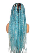Icy Blonde Knotless Braided Wig