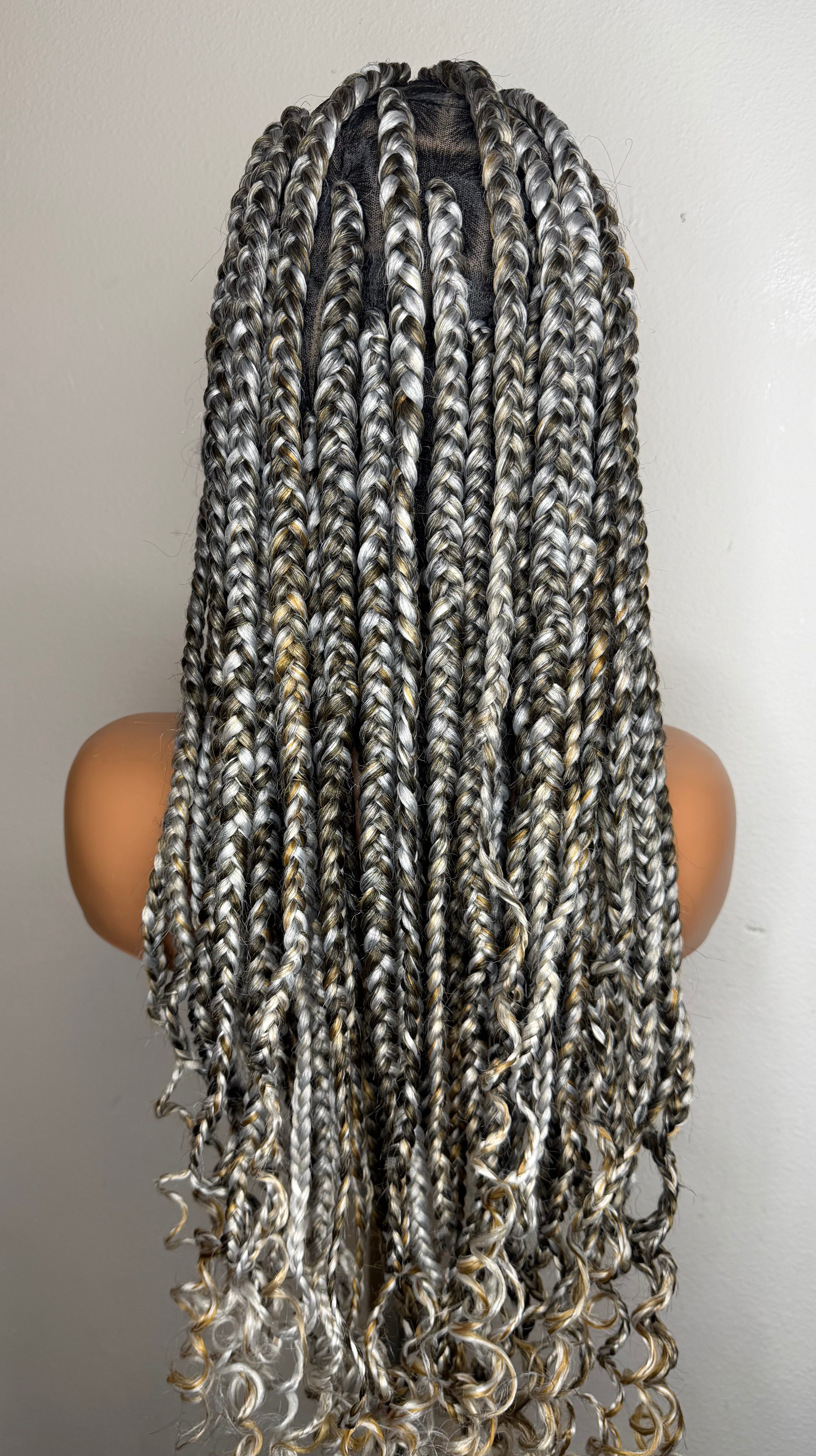 Knotless Box Braided Wig – Full Lace