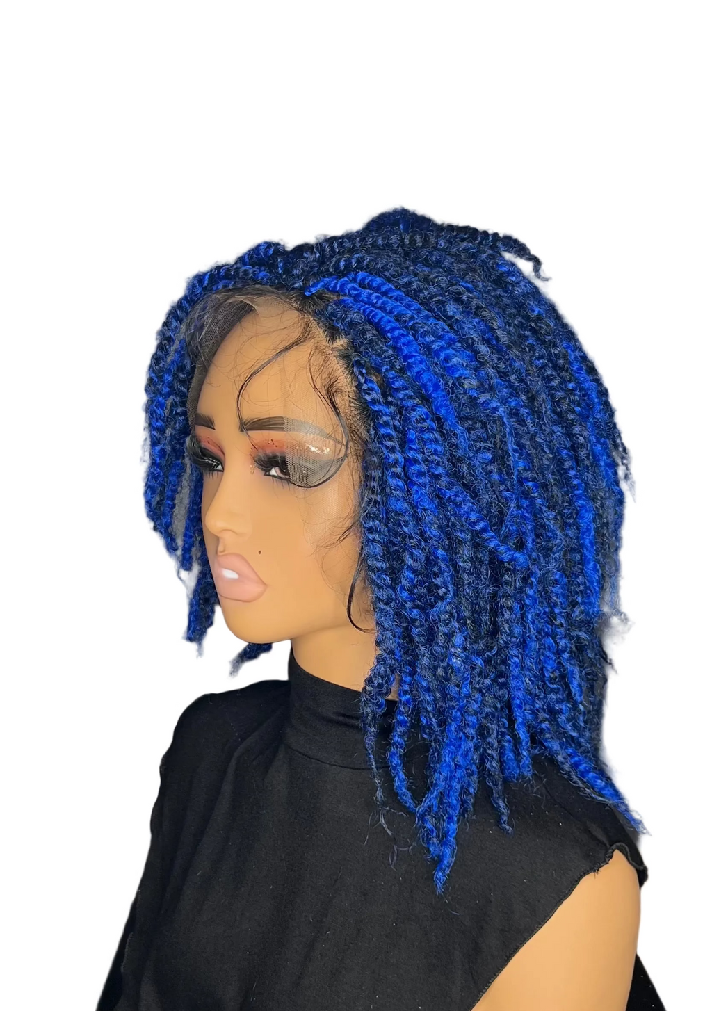 Royal Blue Twist Bob