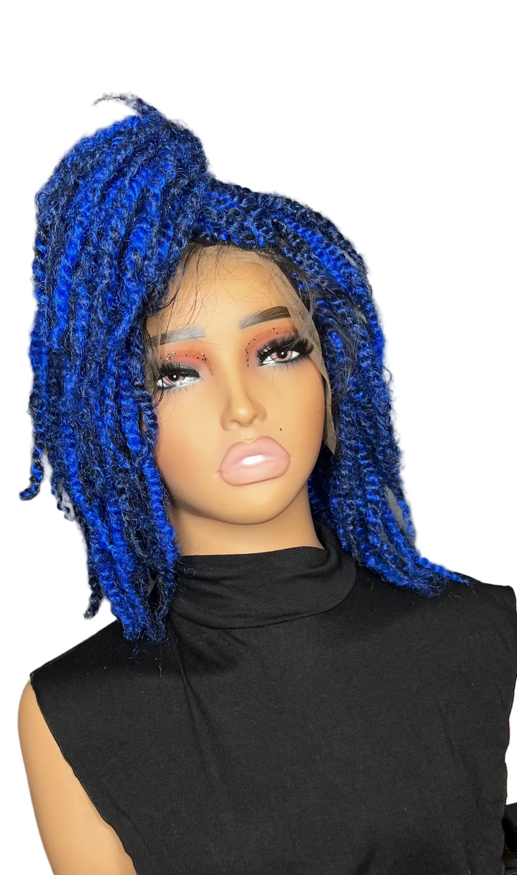 Royal Blue Twist Bob