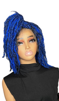 Royal Blue Twist Bob