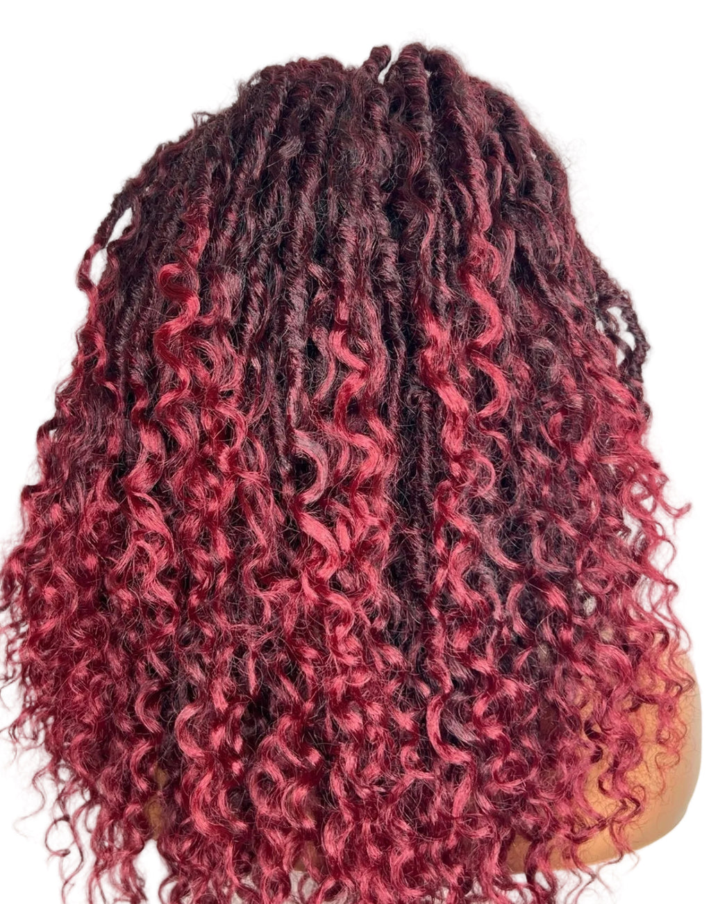 Short Faux Locs Wig – Headband Style