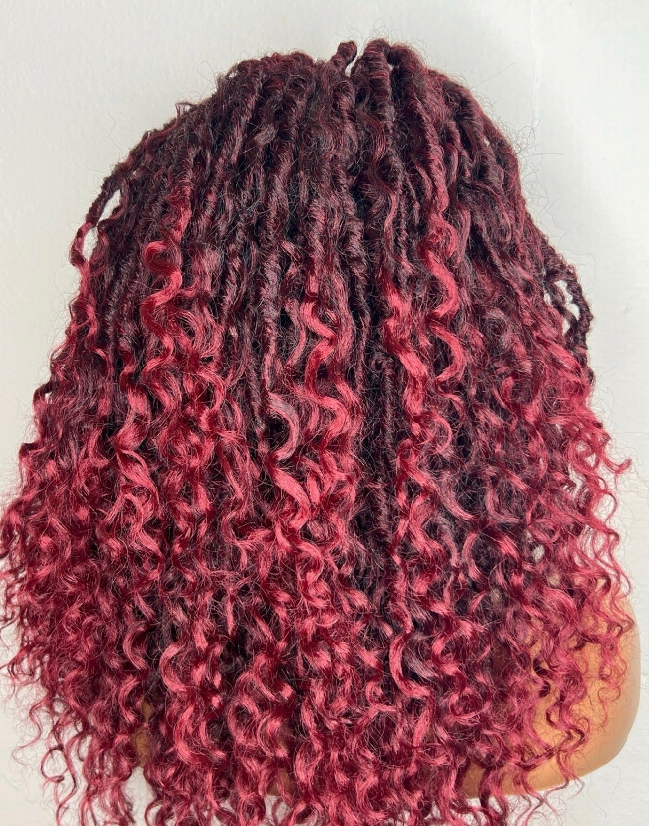 Short Faux Locs Wig – Headband Style