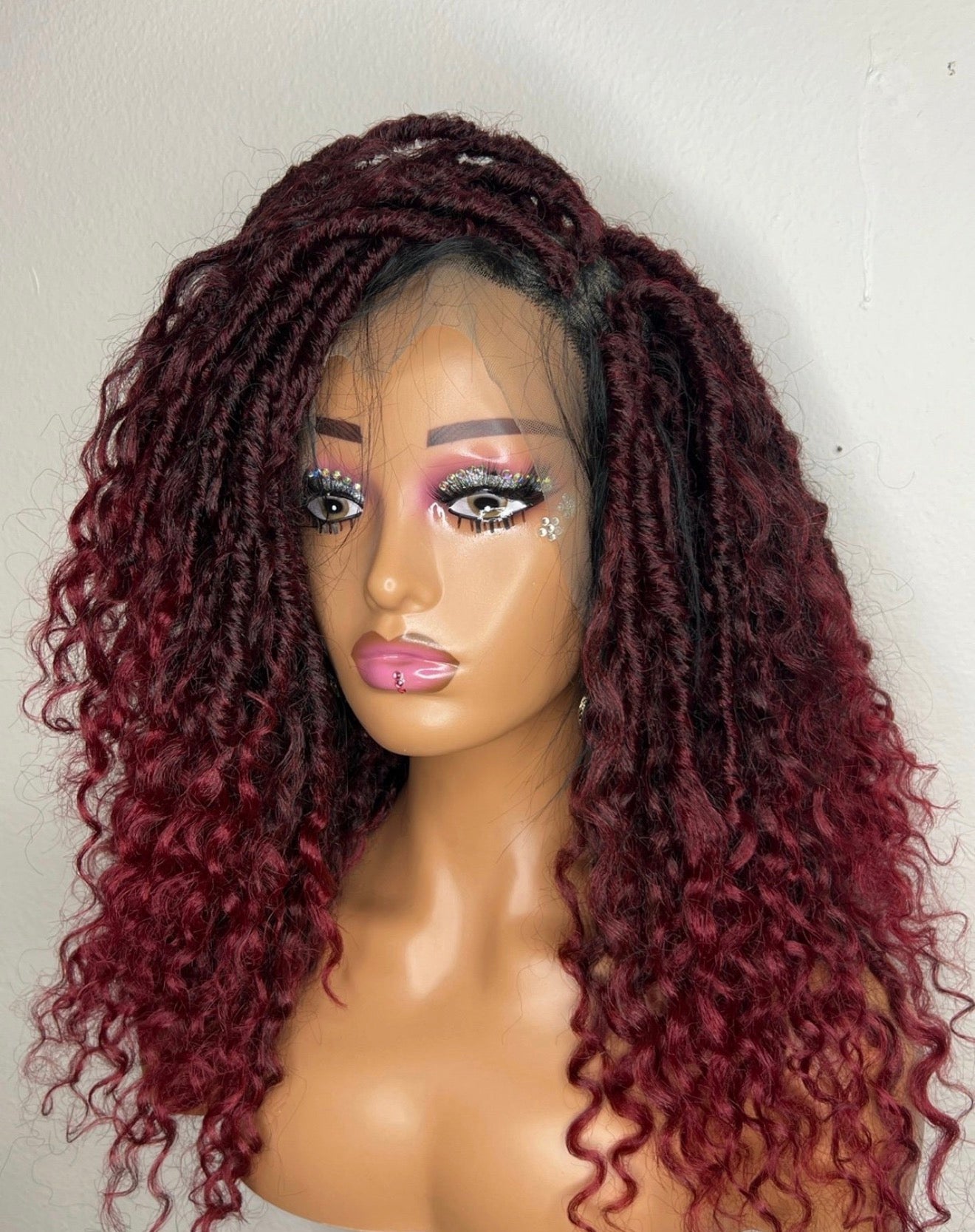 Short Faux Locs Wig – Headband Style