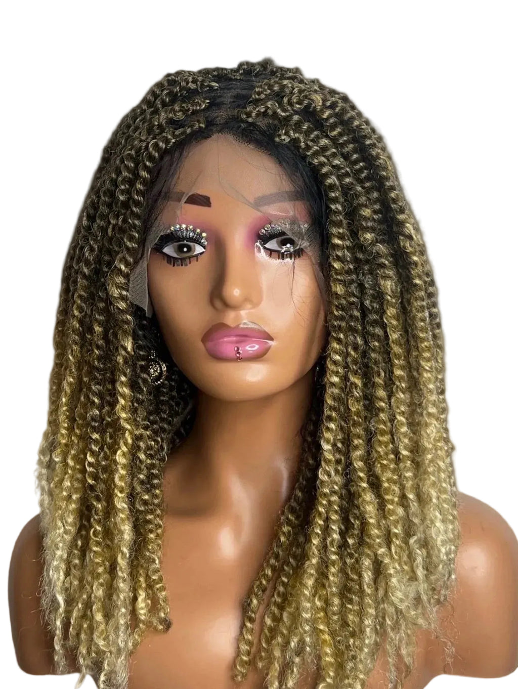 Micro Twist Braided Wig – Full Lace