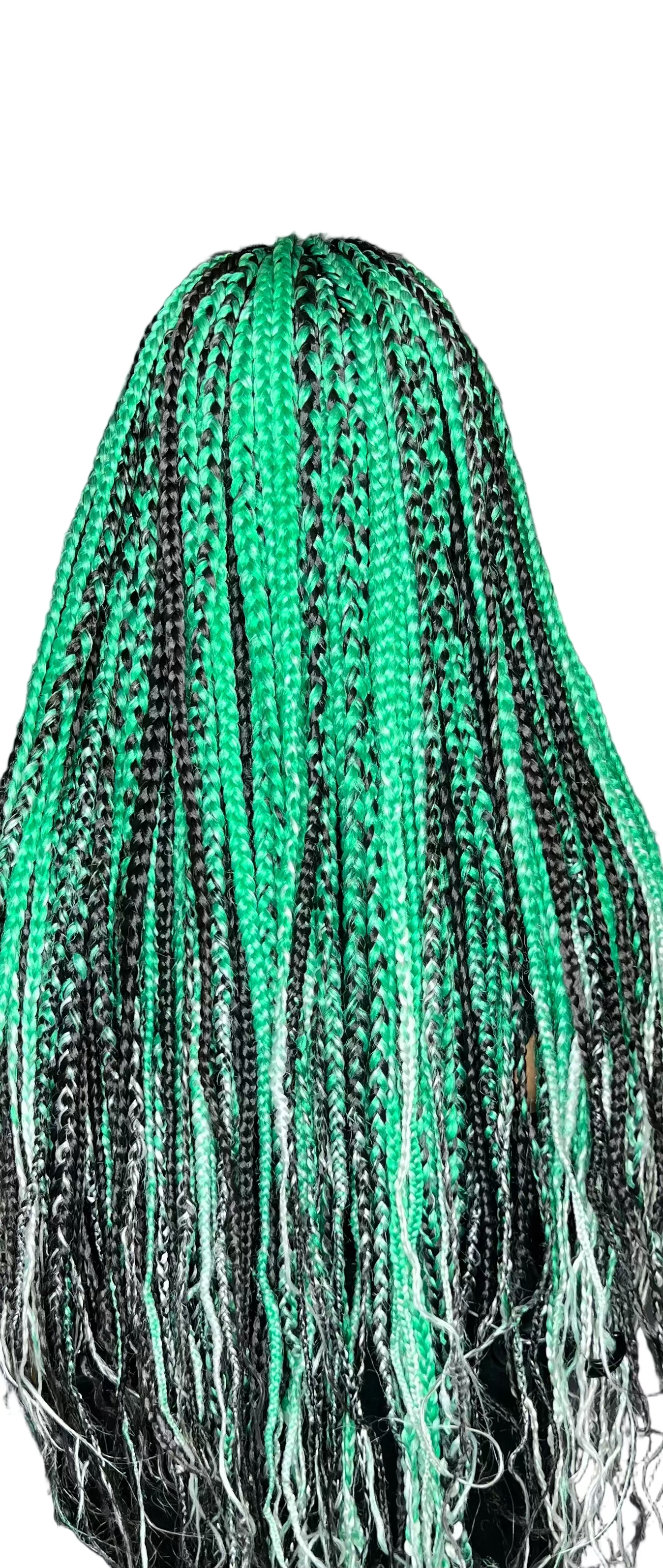 Emerald Ice Braids