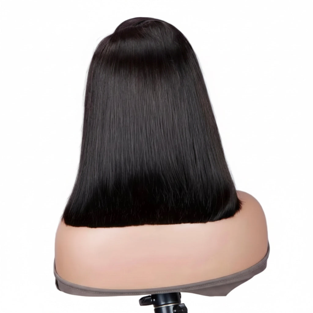 Bob Wigs Human Hair Human Hair 13x4 HD Lace Frontal 250% Density Short Straight Lace Front Bob Wigs for Women Human Hair Pre Plucked