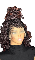 Cinnamon Curl Box Braids Wig