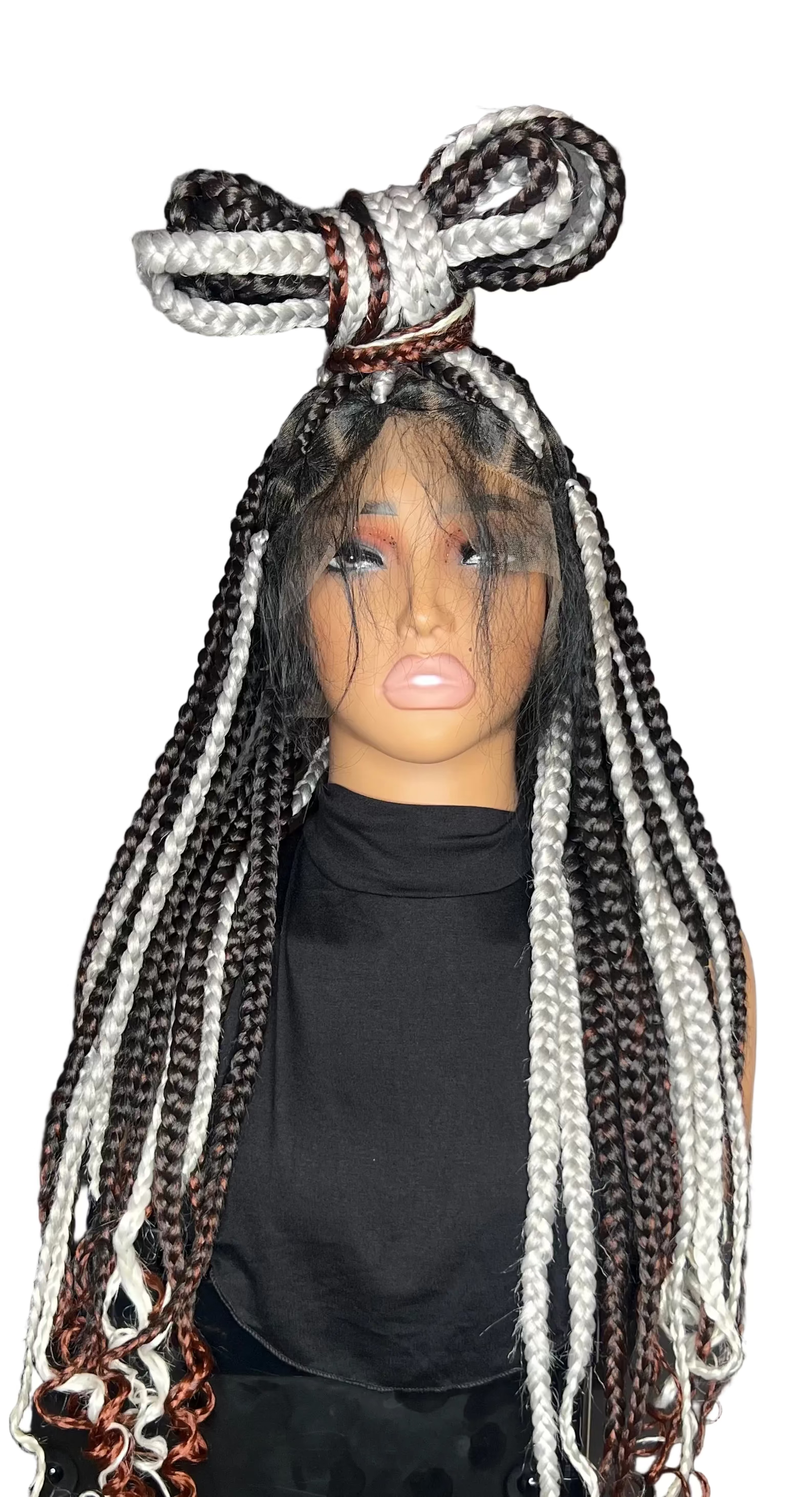 Mocha Frost Boho Braids