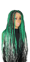 Emerald Ice Braids